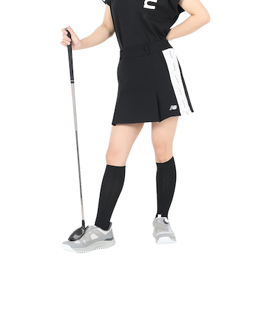 ニューバランス（new balance）ゴルフウェア インナーパンツ付き スウエット スカート 012-4134506-010