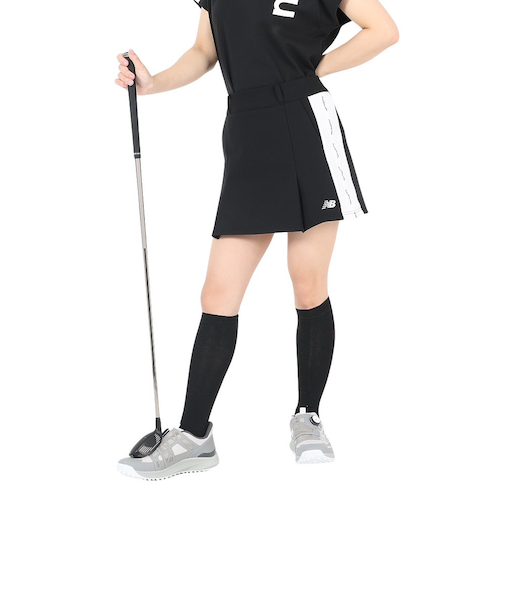 ニューバランス（new balance）ゴルフウェア インナーパンツ付き スウエット スカート 012-4134506-010