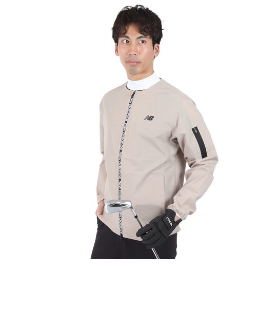 ニューバランス（new balance）ゴルフウェア アウター FULL ZIP COLLARLESS ブルゾン 012-4120003-040