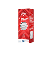 キャロウェイ（CALLAWAY）ゴルフボール クロムソフト CHROME SOFT トリプル・トラック スリーブ(3個入り)