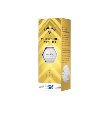 キャロウェイ（CALLAWAY）ゴルフボール クロムツアー CHROME TOUR トリプル・トラック スリーブ(3個入り)