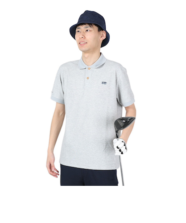 ROSASEN（ROSASEN）ゴルフウェア 吸水速乾 T/Cカノコ半袖ポロ 044-21242-013