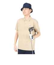 ROSASEN（ROSASEN）ゴルフウェア 吸水速乾 T/Cカノコ半袖ポロ 044-21242-052