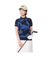 ROSASEN(ROSASEN)ゴルフウェア アウター 軽量 カモフラJQケーブルエコニットベスト 045-41272-098