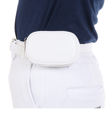 ピン（PING）ゴルフ 着脱可能 ポーチ付きベルト 622-4182102-030