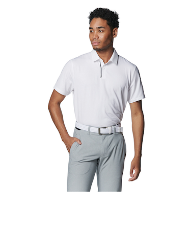 アンダーアーマー(UNDER ARMOUR)ゴルフウェア 半袖 ツアーティップポロシャツ 1385128 100