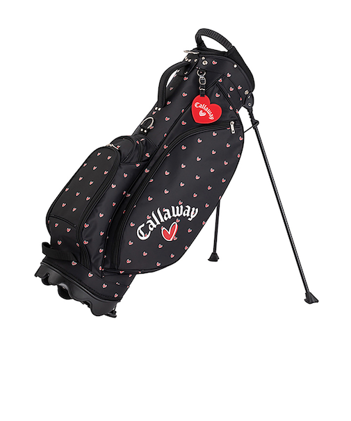 キャロウェイ（CALLAWAY）ゴルフ キャディバッグ 軽量 スタンド式 8.5型 4分割 Love Callaway 5124319LC CB Stand …