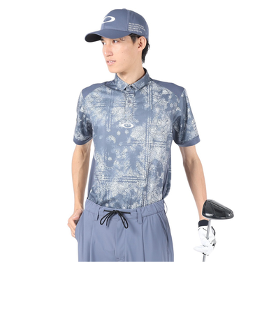 オークリー（OAKLEY）ゴルフウェア 半袖 吸汗速乾 接触冷感 STALWART PAIS シャツ FOA406771-62K