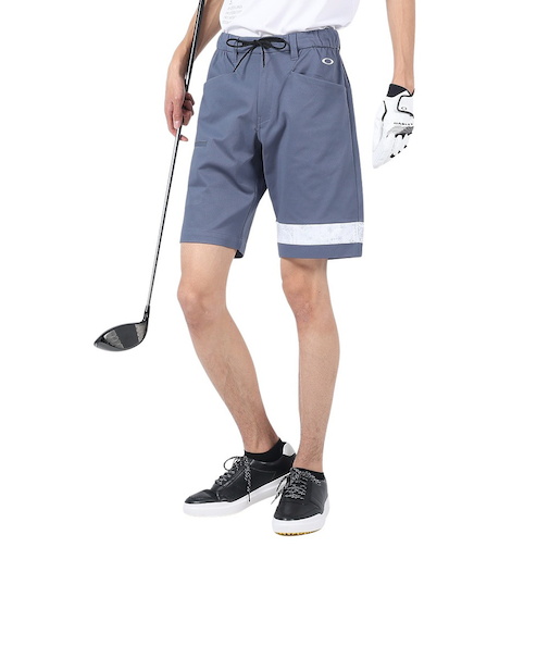 オークリー（OAKLEY）ゴルフウェア ハーフパンツ 吸汗速乾 接触冷感 STALWART BLK ショートパンツ FOA406773-66Y