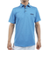 ゴルフウェア ロゴジャガード 半袖シャツ THMA413-BLU