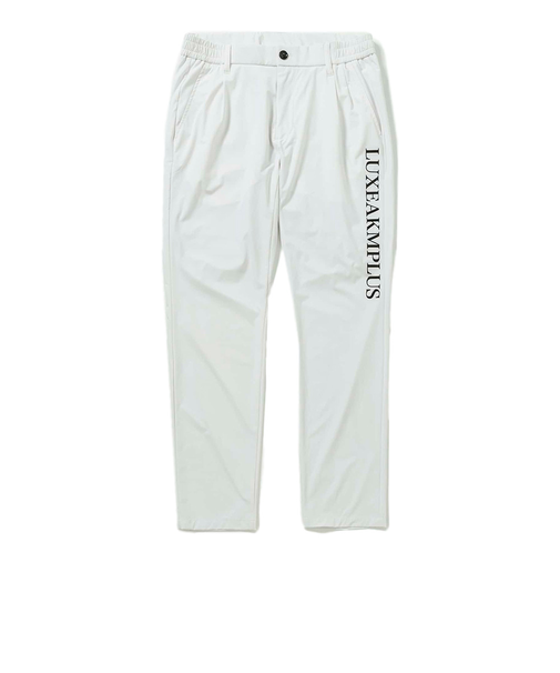 ゴルフウェア 接触冷感 ナイロンロングパンツ LAB-24007white