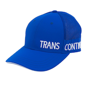 トランスコンチネンツ（TRANS CONTINENTS）ゴルフ ロングロゴキャップ TCC-041 BLU