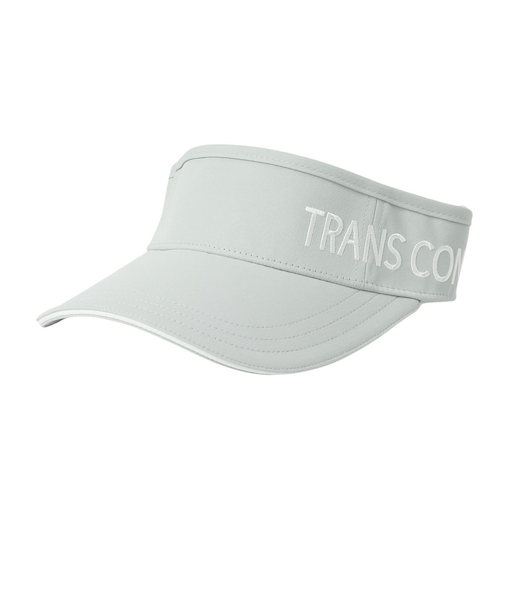 トランスコンチネンツ（TRANS CONTINENTS）ゴルフ ロングロゴバイザー TCV-042 LGRY