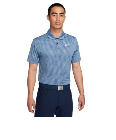ナイキ（NIKE）ゴルフウェア 半袖 AS NK JACQ ツアー ドライフィット ゴルポロシャツ FD5742-410