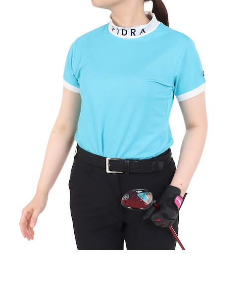 フィドラ（FIDRA）ゴルフウェア 半袖 モックネックシャツ FD5RUG09 TQG