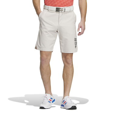 アディダス（adidas）ゴルフウェア ショートパンツ 吸汗速乾 10インチ ドライショーツ IKJ76-IN6565OWH