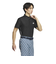 アディダス（adidas）ゴルフウェア 半袖 吸汗速乾 HEAT. RDY デボスグラフィックシャツ IKK74-IN9035BK
