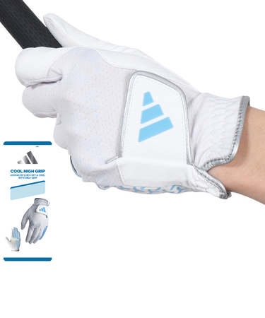 アディダス（adidas）ゴルフ 左手用 クール ハイグリップ 24 グローブ IKL20-IN6688LBL