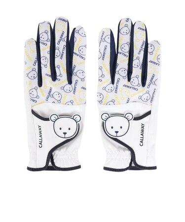 キャロウェイ（CALLAWAY）両手用 グローブ Bear Dual 24 WH/NV｜ヴィクトリアゴルフの通販｜&mall（アンドモール ...