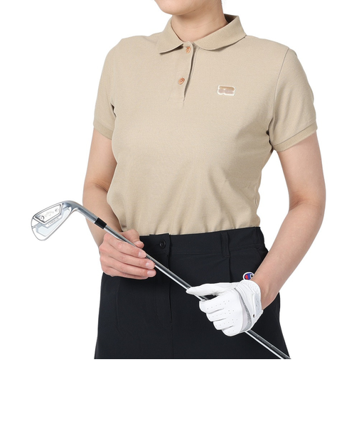 ROSASEN（ROSASEN）ゴルフウェア 吸水速乾 T/Cカノコ半袖ポロ 045-21242-052