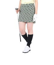 J.LINDEBERG（J.LINDEBERG）ゴルフウェア 吸水速乾 インナーパンツ付き Amelie Mid Print スカート 072-71475-0…