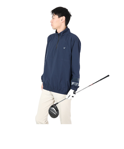ハーレー（HURLEY）ゴルフウェア アウター 防風 軽量 レインウェア PHANTOM RAIN PULLOVER VMI-MJK2200002-OBS
