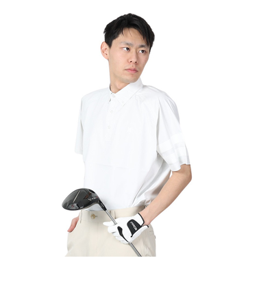 ハーレー（HURLEY）ゴルフウェア レインウェア PHANTOMEN RAIN POLO 半袖 VMI-MJK2200009-OWHT