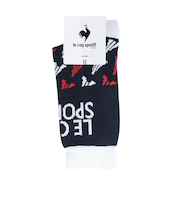 ルコックスポルティフ（lecoqsportif）ゴルフ 抗菌防臭 ジャガードレギュラー丈ソックス QGCXJB10 NV00