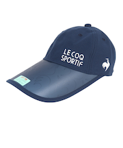 ルコックスポルティフ（lecoqsportif）ゴルフ 吸汗速乾 抗菌防臭 つば広 UV セルキャップ QGCXJC05 NV00