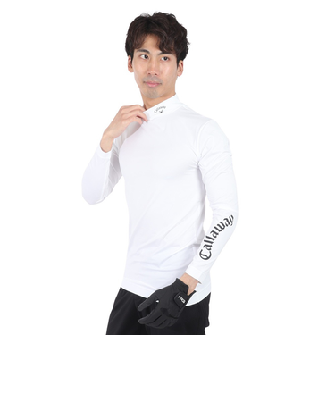 キャロウェイ（CALLAWAY）ゴルフウェア アンダーウェア 吸汗速乾 クールコア天竺ハイネックインナーシャツ C24932100-1030