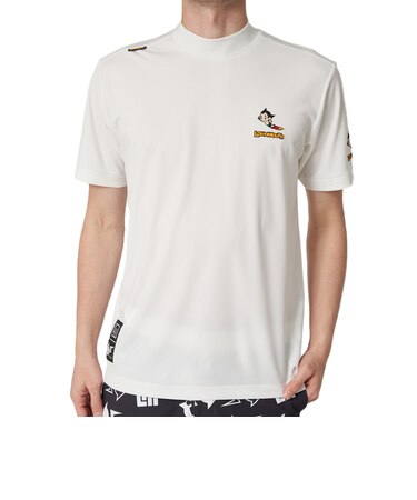 ラウドマウス（LOUDMOUTH）ゴルフウェア 半袖 アトムコラボモックネックシャツ 764611 -999