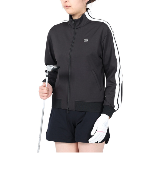 ROSASEN(ROSASEN)ゴルフウェア アウター 吸水速乾 A-Line トラックスーツブルゾン 048-51311-019