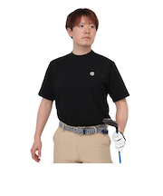 トミーアーマー（Tommy Armour）ゴルフウェア 半袖ニット モックネック TASL24S030003 BLK