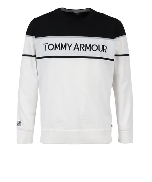 トミーアーマー（Tommy Armour）ゴルフウェア 長袖 CN JAQ セーター TASL24S070016 WHT