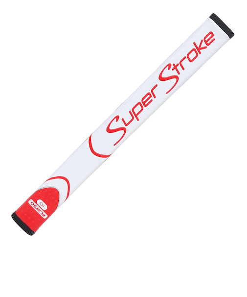 スーパーストローク（Super Stroke）パターグリップ スーパーストローク ゼナジーフラッツォ1.0 WH/RD GR-248 210
