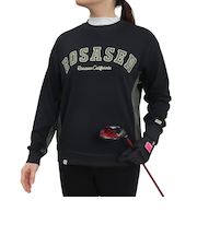 ROSASEN(ROSASEN)ゴルフウェア アウター 吸水速乾 A-Line 裏毛プルオーバー 048-31311-019