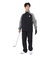 ルコックスポルティフ（lecoqsportif）ゴルフウェア アウター 軽量 ストレッチフォーサー レインウェア QGMXJH00W BK00