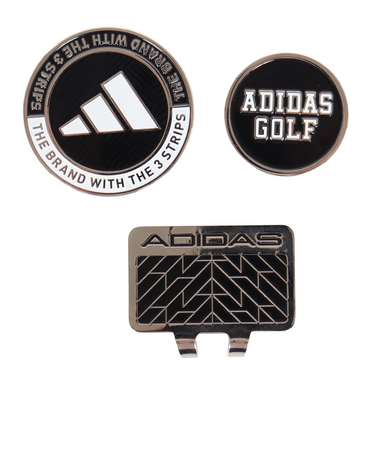 アディダス（adidas）ゴルフマーカー CORE 2way Marker ADM-933 BKWH