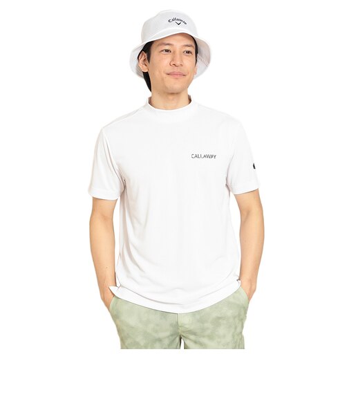 キャロウェイ（CALLAWAY）ゴルフウェア 半袖モックネックシャツ C24134119-1030