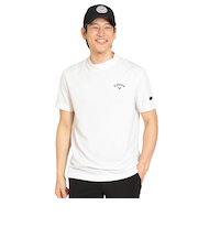 キャロウェイ（CALLAWAY）ゴルフウェア 接触冷感 半袖モックネックシャツ C24134126-1030