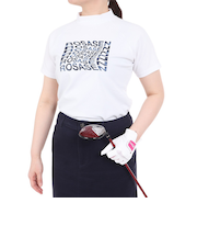 ROSASEN(ROSASEN)ゴルフウェア 吸水速乾 テクニスタカノコ半袖モックネック 045-21241-005