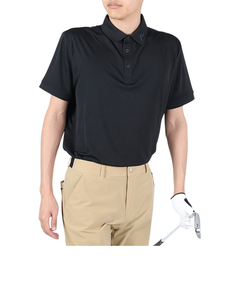 J.LINDEBERG(J.LINDEBERG)ゴルフウェア 半袖 吸水速乾 バックブリッジシーズン柄ポロ 071-21342-019