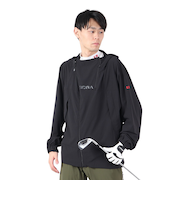 フィドラ(FIDRA)ゴルフウェア アウター 撥水 冷感 フーディーブルゾン FV5RTY15 BLK
