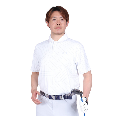 アンダーアーマー（UNDER ARMOUR）ゴルフウェア 半袖 アイソチル エッジ ポロシャツ 1377365 103