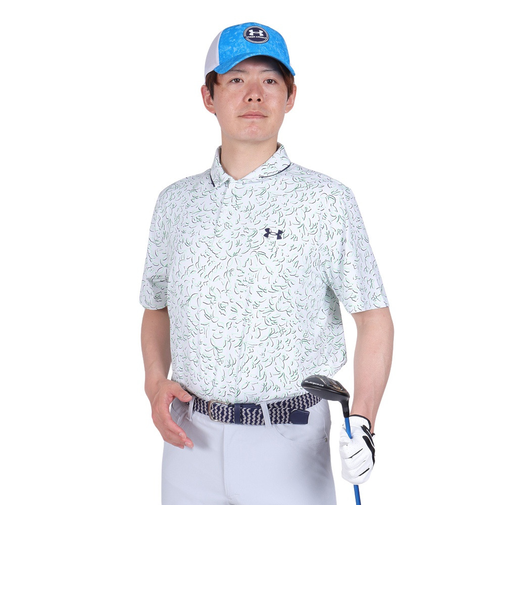 アンダーアーマー（UNDER ARMOUR）ゴルフウェア 半袖 アイソチル バージ ポロシャツ 1377366 103
