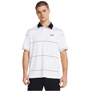 アンダーアーマー(UNDER ARMOUR)ゴルフウェア 半袖 Playoff 3ストライプポロシャツ 1378676 101