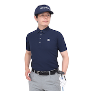 トミーアーマー（Tommy Armour）ゴルフウェア 半袖 ベーシックショートスリーブポロシャツ TAES24B030100 NVY