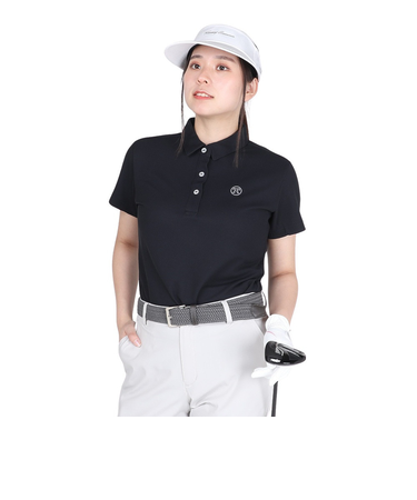トミーアーマー(Tommy Armour)ゴルフウェア 半袖 ベーシックショートスリーブポロシャツ TAES24B070106 BLK
