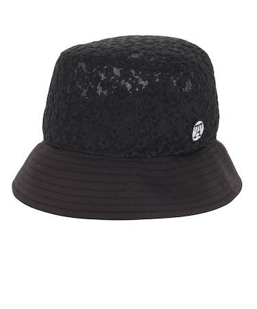 トミーアーマー（Tommy Armour）ゴルフ 吸汗速乾 レースバケットハット TAST24S080010 BLK