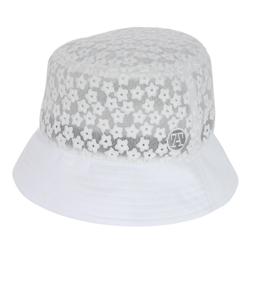 トミーアーマー（Tommy Armour）ゴルフ 吸汗速乾 レースバケットハット TAST24S080010 WHT